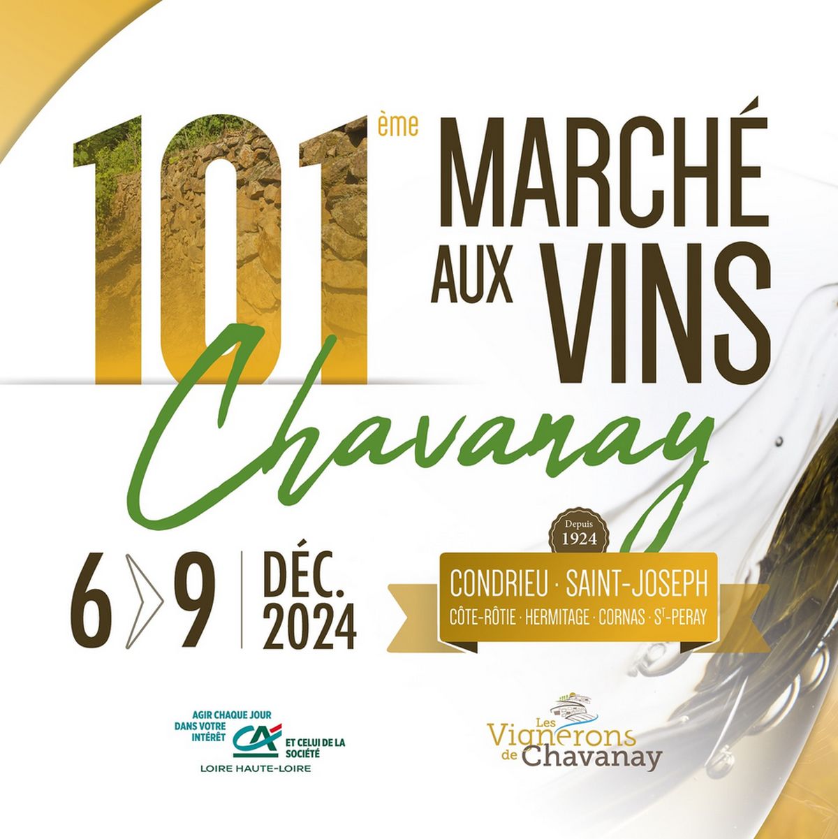 Marché aux vins de Chavanay